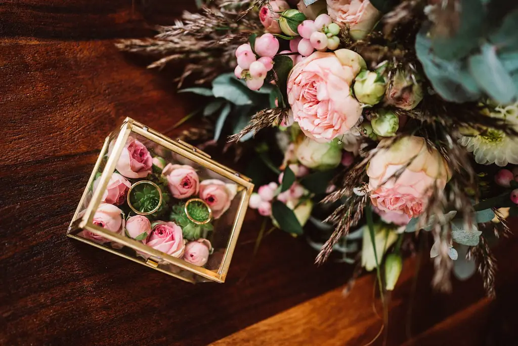 Hochzeitsringe bei einer Hochzeit auf Langeoog