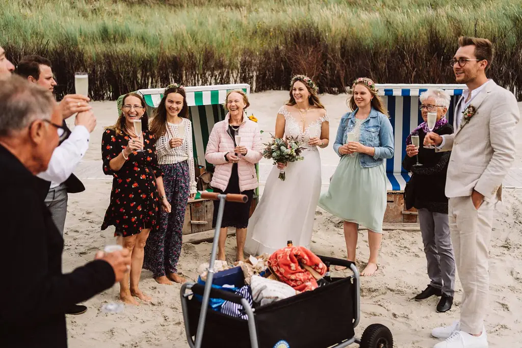 Hochzeitsfotograf Langeoog – Hochzeit am Strand von Langeoog