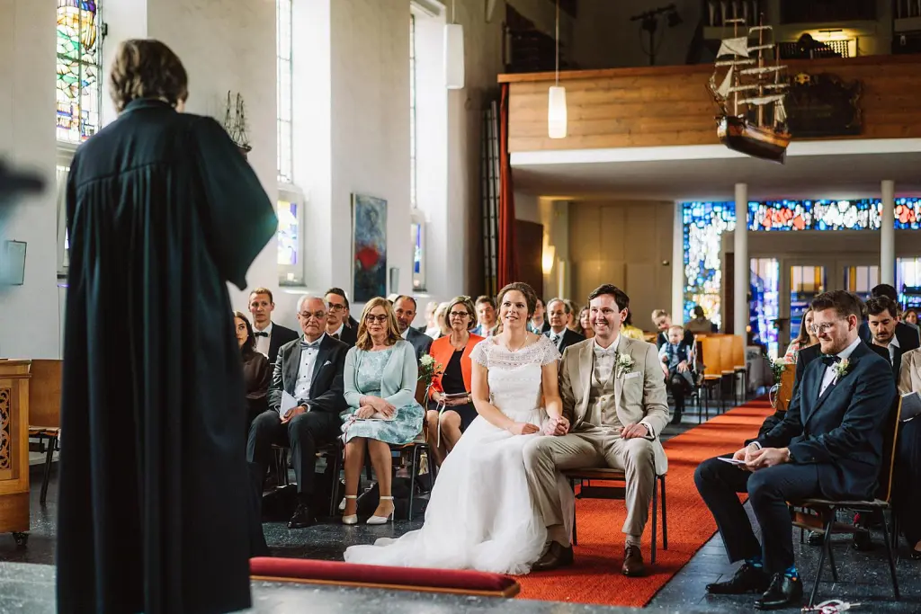 Kirchliche Hochzeit auf der Insel Juist