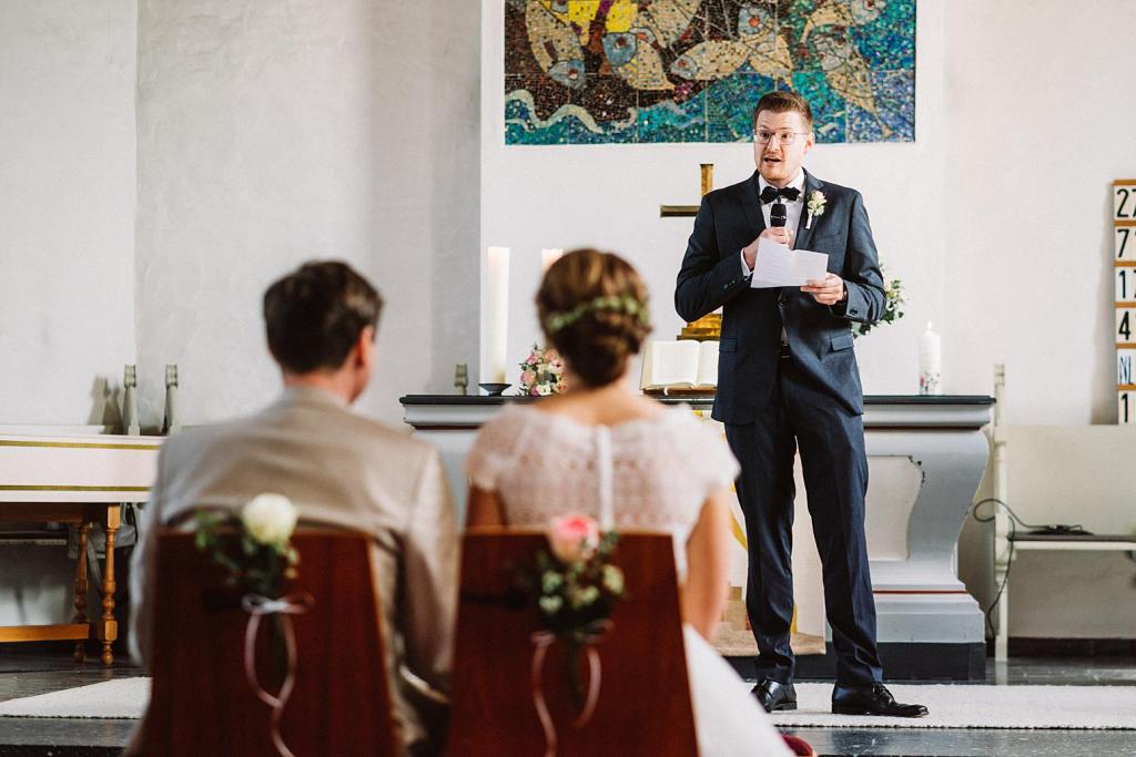 Trauung in der Inselkirche Juist
