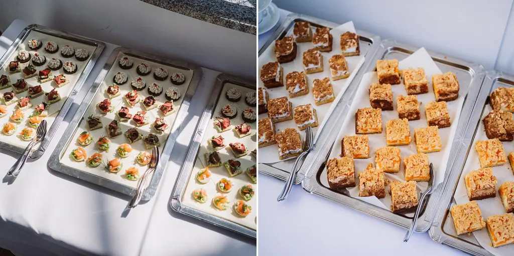 Hochzeitsmenü auf der Terrasse des Strandhotel Kurhaus Juist