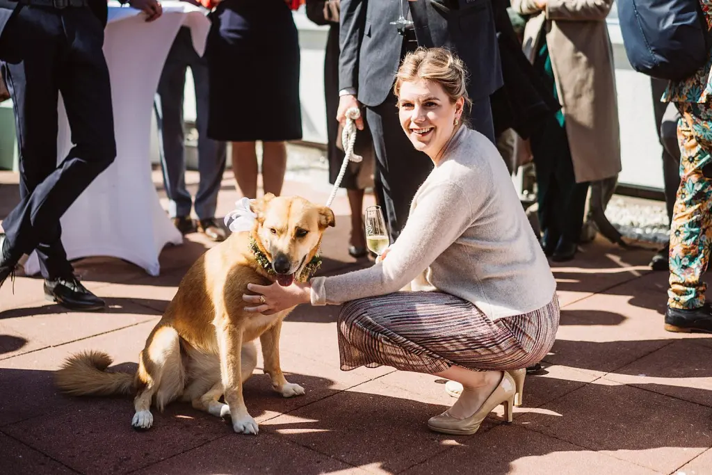 Hochzeitsfeier auf der Terrasse des Strandhotel Kurhaus Juist