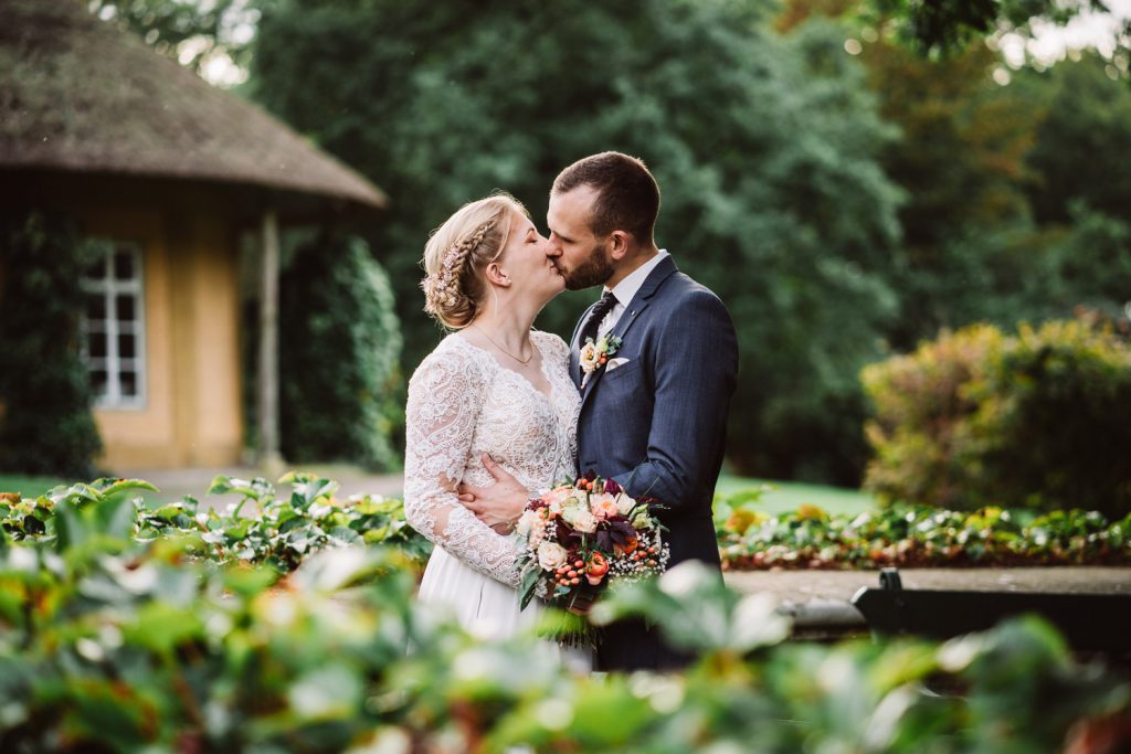 Hochzeitsfoto Schlosspark Lütetsburg – romantische Parkkulisse