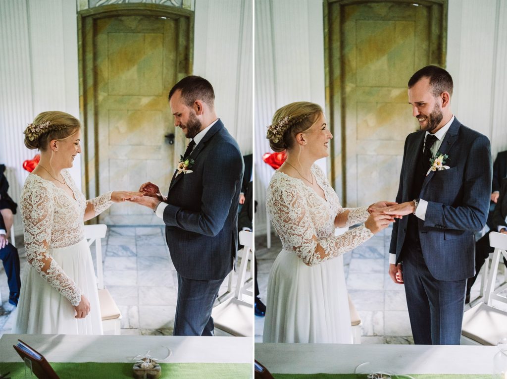 Ringwechsel im Tempel der Freundschaft – Schlosspark Lütetsburg