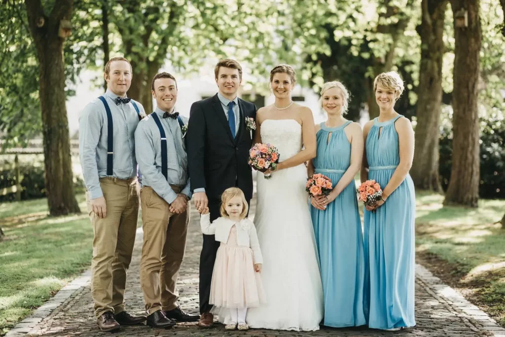 Hochzeitsgesellschaft im Park – Hochzeitsfotograf Bad Zwischenahn Elmar Tapper