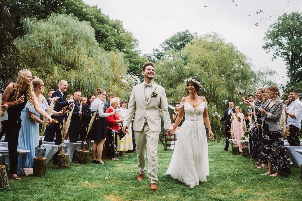 Hochzeitspaar in Norden bei Aurich