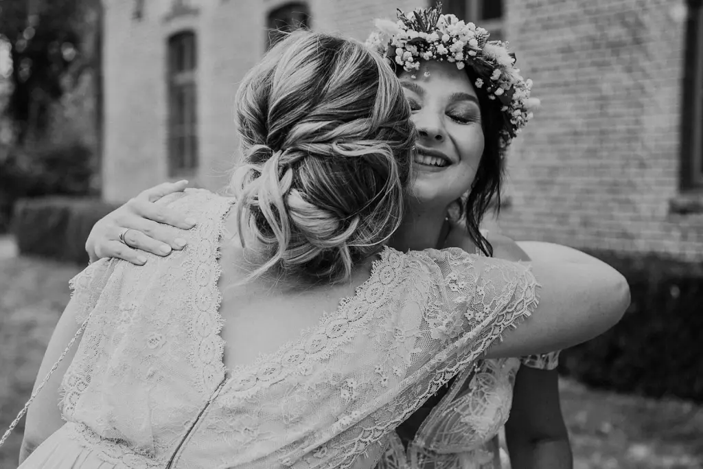 Gratulationen bei einer Hochzeit in Norden