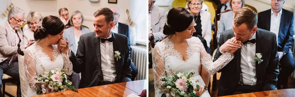 Hochzeitsfotograf Norderney – Emotionaler Moment bei der Trauung