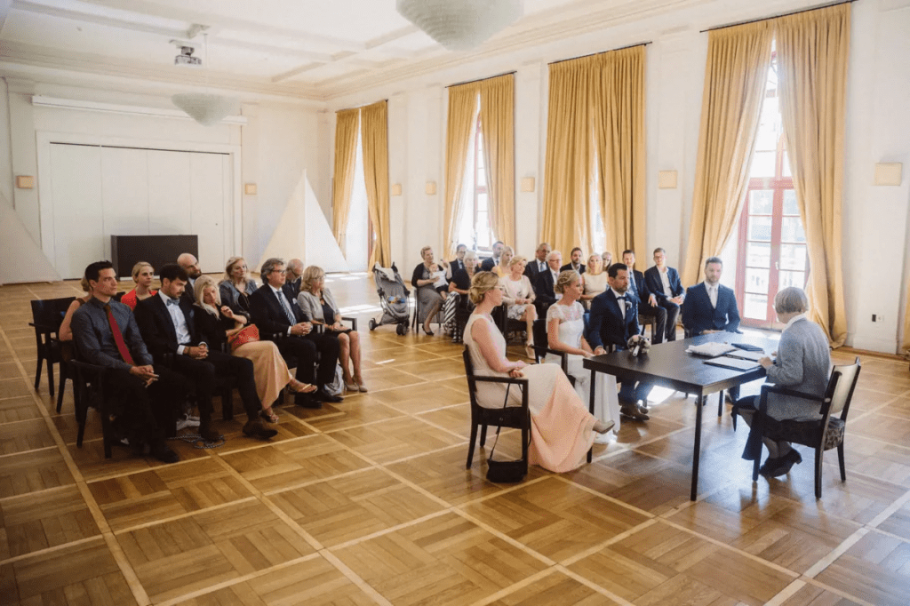 Trauung im Weißen Saal – Hochzeitsfotograf Norderney Elmar Tapper