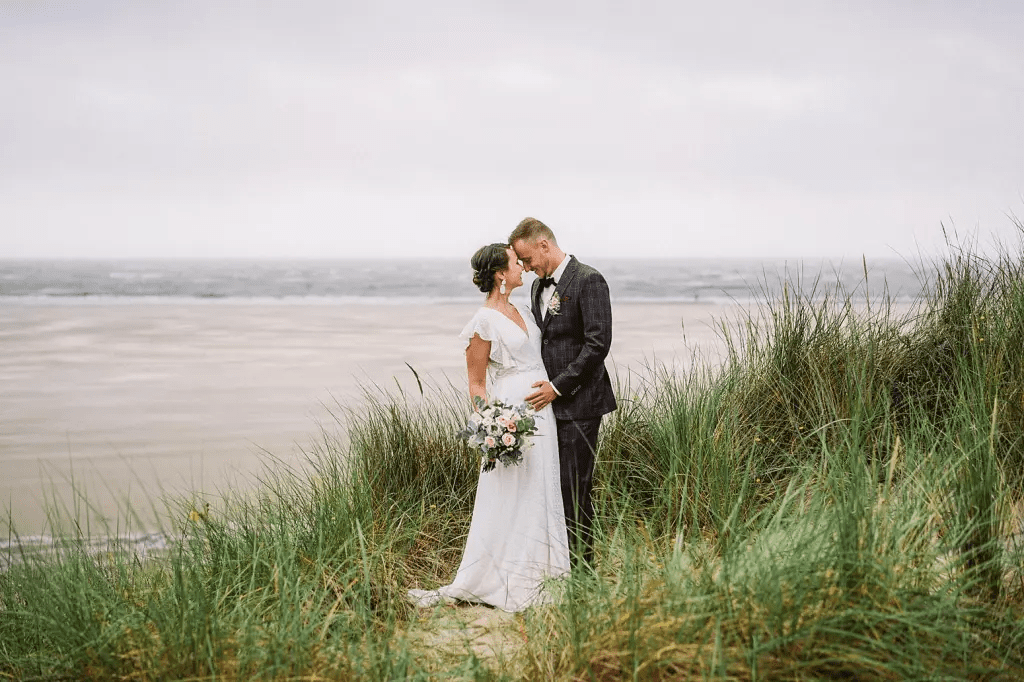 Hochzeitsfoto auf Borkum