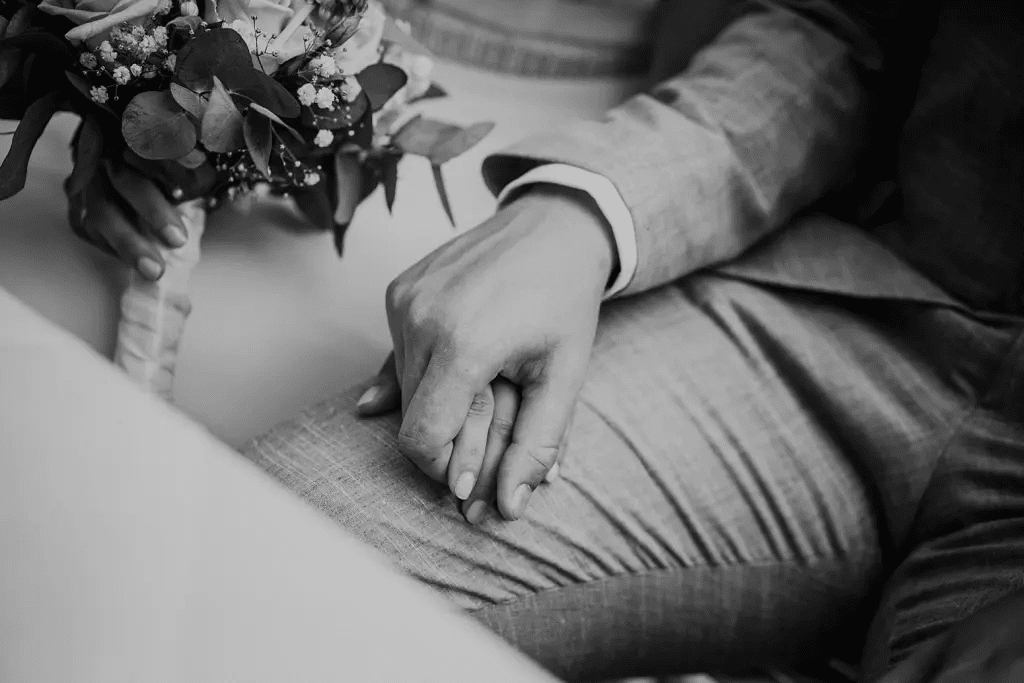 Hochzeitsfotograf Burg Berum – Standesamtliche Trauung im Garten