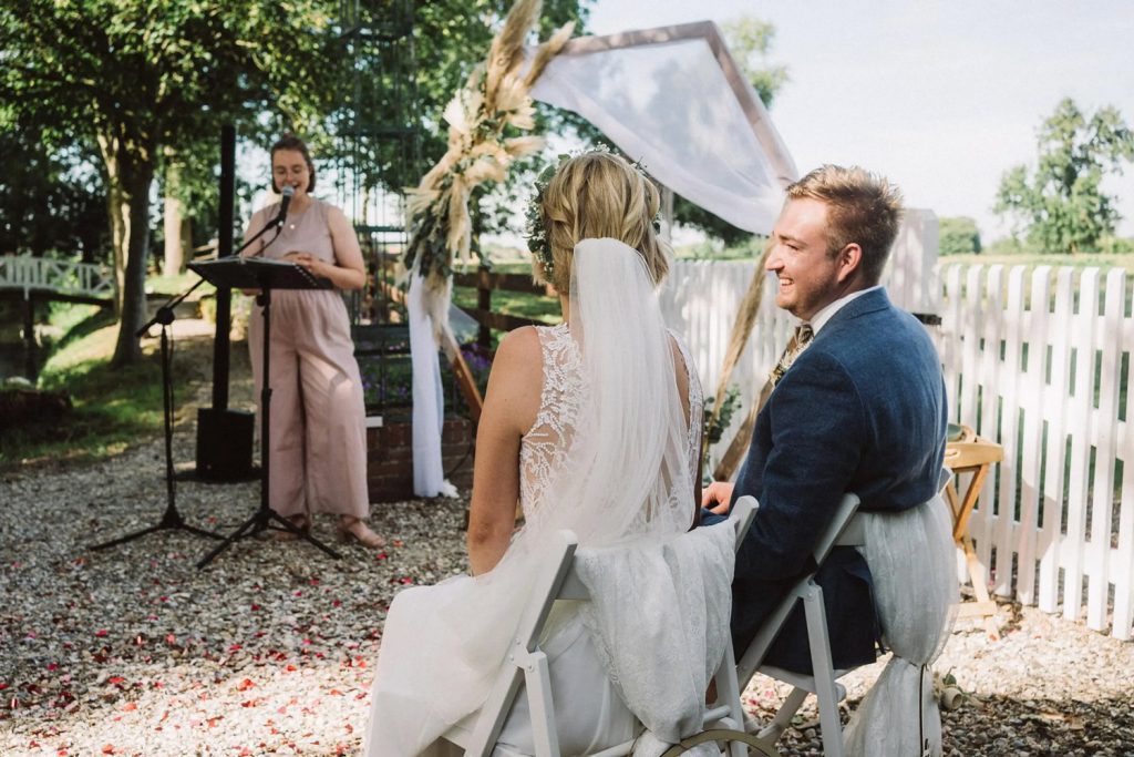 Brautpaar bei einer Hochzeit in Emden