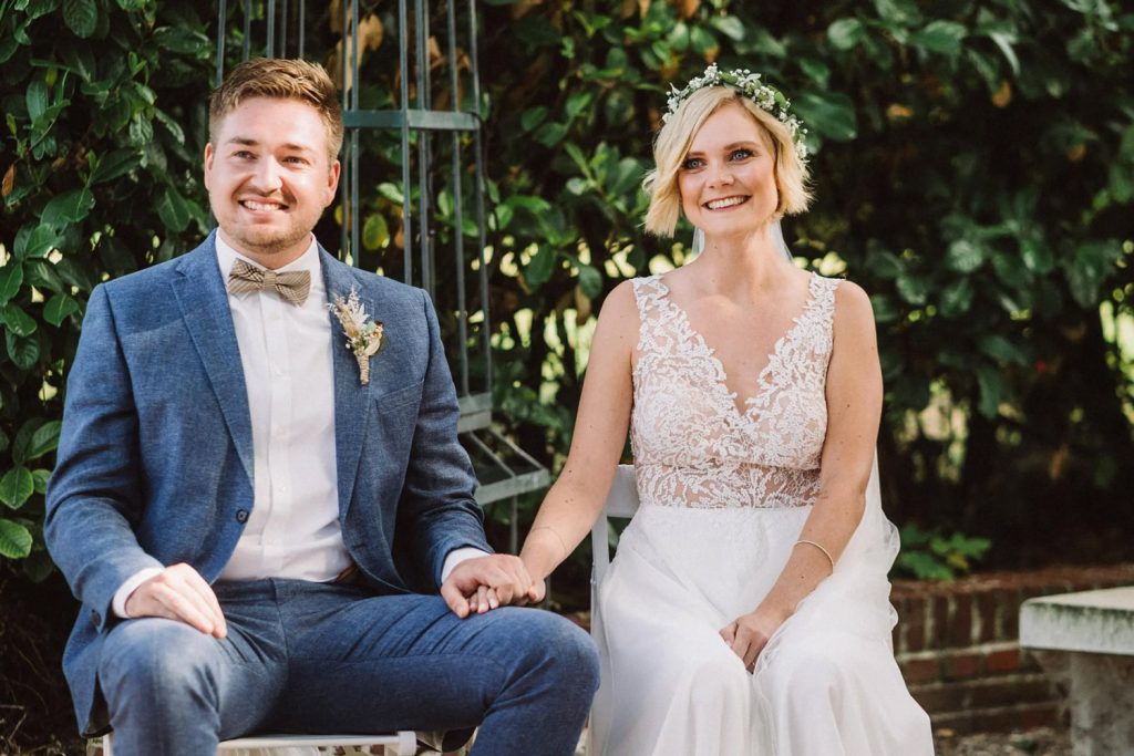 Hochzeitspaar bei einer Hochzeit in Emden