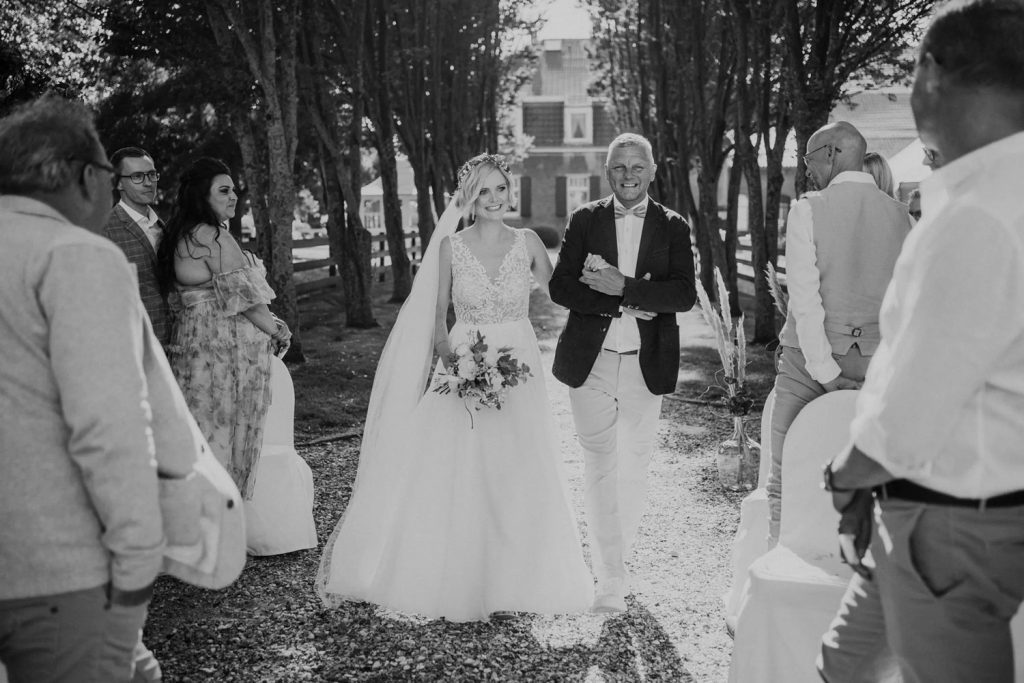 Brautvater für eine Braut zur Hochzeit in Emden