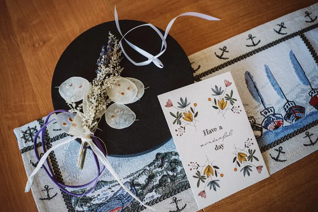 Hochzeitsdetails und Accessoires auf Juist