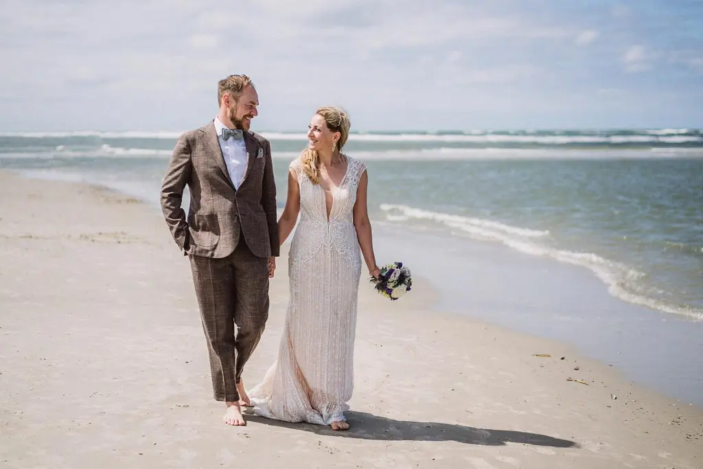 Stimmung am Meer bei Sonnenuntergang auf Juist