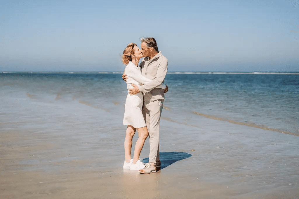 Hochzeitsfoto auf Spiekeroog