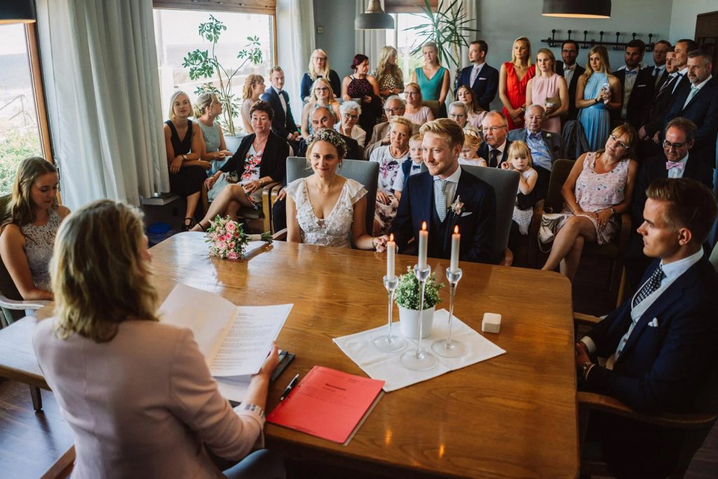 Hochzeit im Standesamt Wangerooge