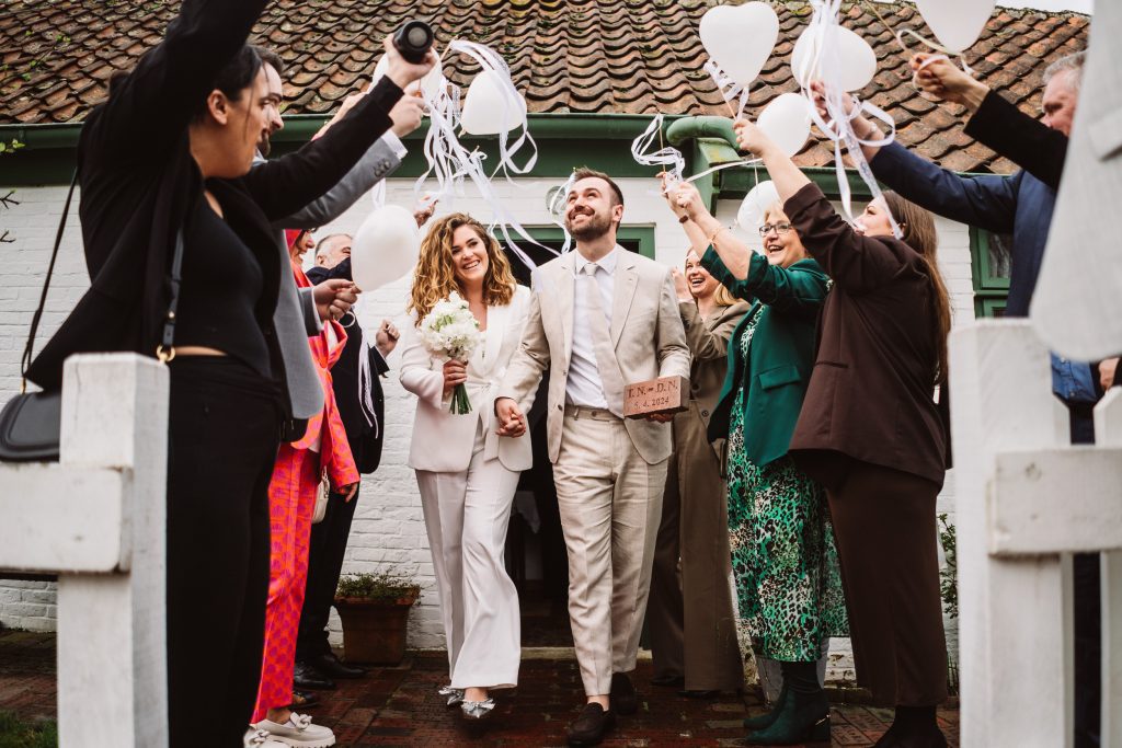 Brautpaar am Standesamt Langeoog