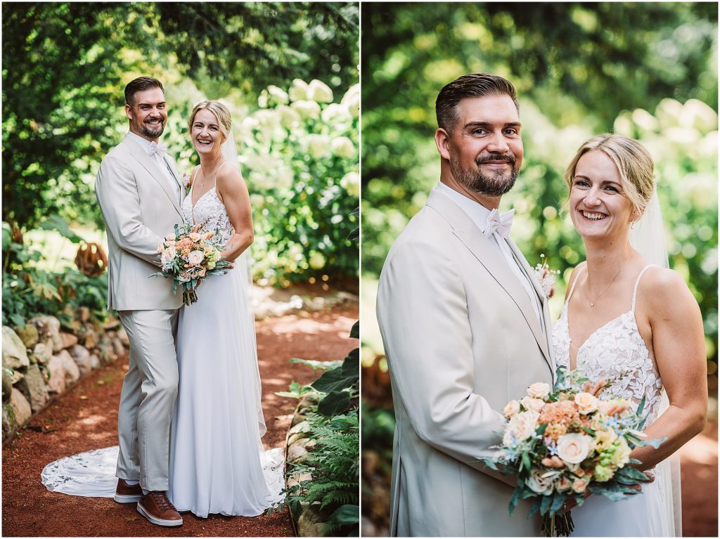Brautpaar beim Paarshooting im Schlossgarten Oldenburg – emotionale Hochzeitsreportage